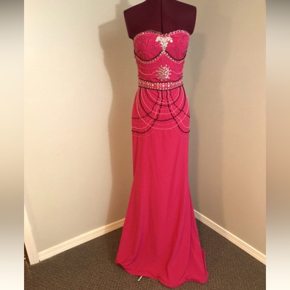Beaded Formal Gown